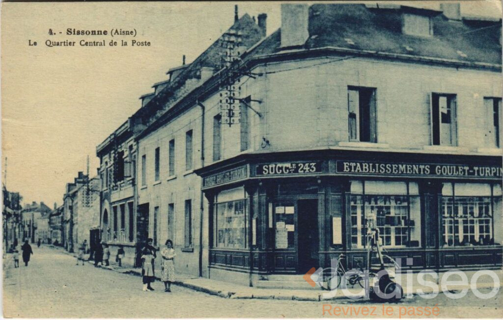 Photo ancienne à localiser : Le Quartier Central de la Poste